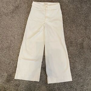Madewell wide leg jeans, size 25